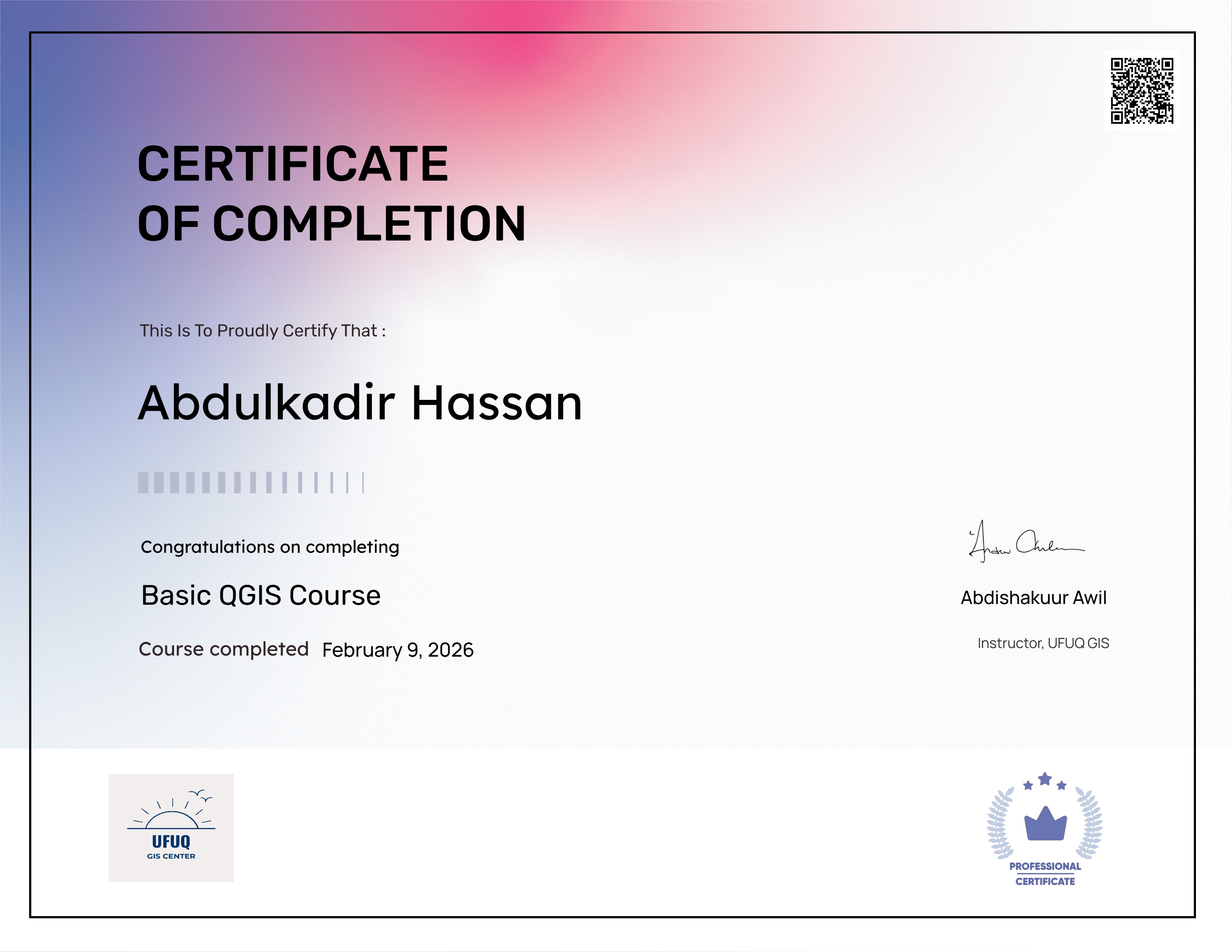 Basic QGIS Course